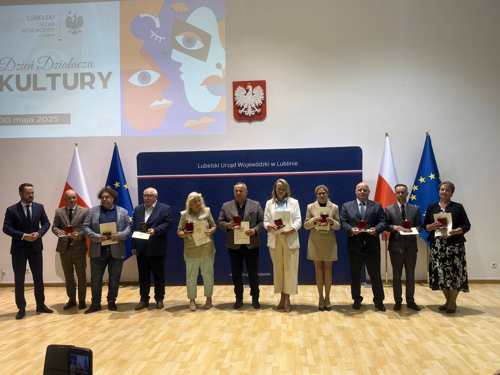 Pani Lucyna Szajda wyróżniona podczas Wojewódzkich Obchodów Dnia Działacza Kultury 