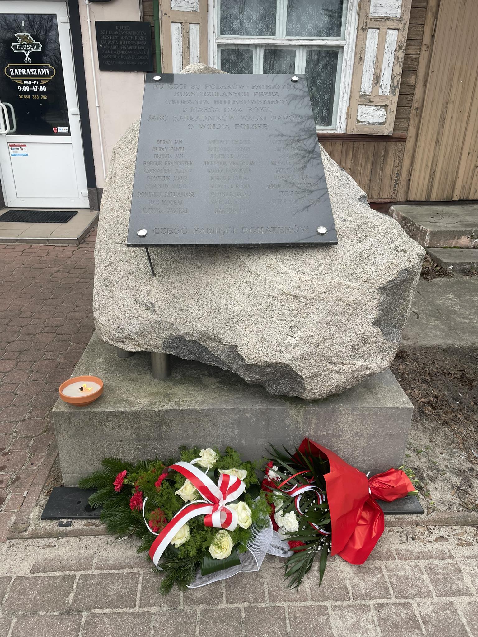 80 rocznica bestialskiego mordu 30 Polaków w Wisznicach