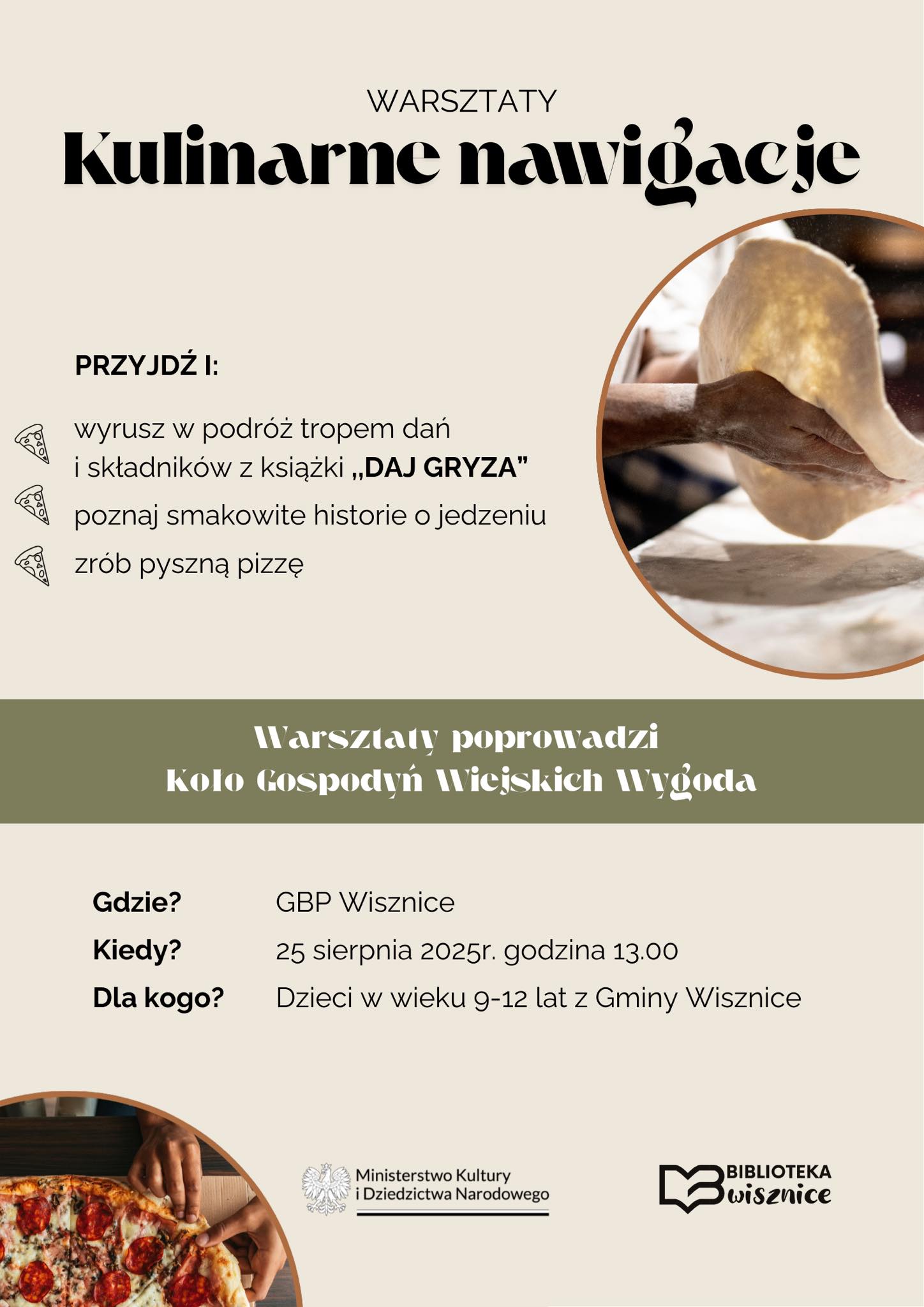 „Kulinarne nawigacje” – warsztaty łączące książki i gotowanie