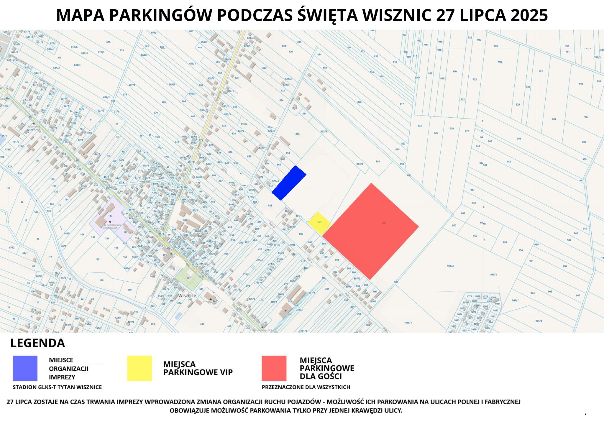 UWAGA! Informacje porządkowe w sprawie organizacji Święta Wisznic 2025 